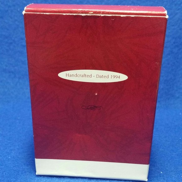 Hallmark Keepsake 1994 World's Greatest Dad Ornament Polar Bear Pre-Owned In Box - Picture 10 of 10